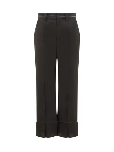 Marni Straight-leg Tailored Trousers In Black