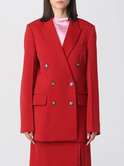 Victoria Victoria Beckham Jacket Clothing In Red