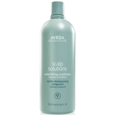 Aveda Scalp Solutions Replenishing Conditioner 1l In Green