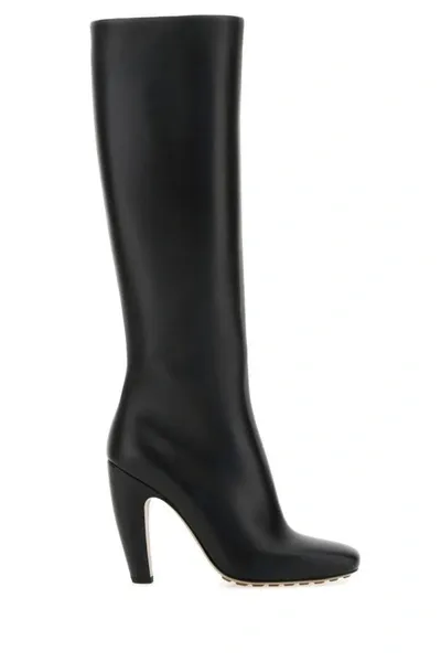 Bottega Veneta Canalazzo High Boots In Black