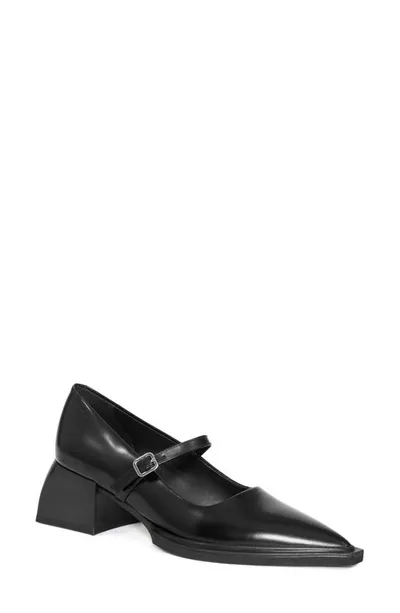 Vagabond Shoemakers Vivian Pointed Toe Mary Jane Pump In Black