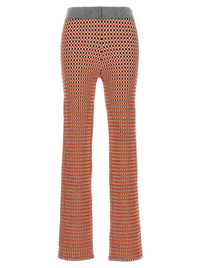 Rabanne Jacquard Pants In Multicolor