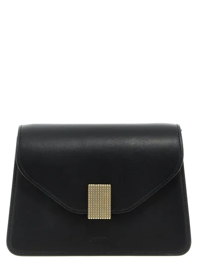 Lanvin Concerto Shoulder Bags Black