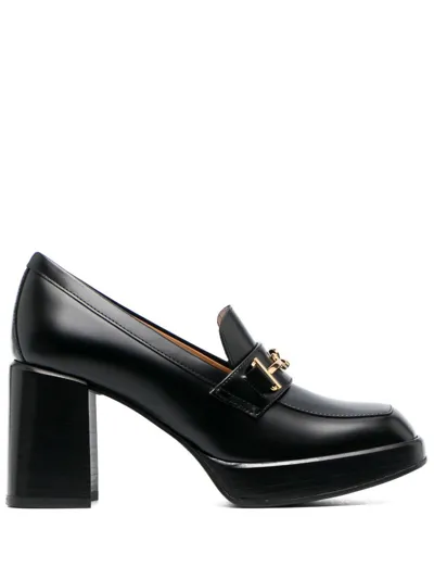 Tod's 90mm Leather Pumps In Black