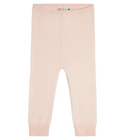 Bonpoint Baby Cashmere Leggings In Pink