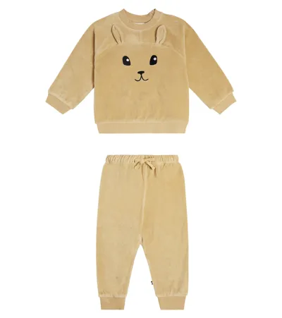 Molo Baby Set Aus Sweatshirt Und Jogginghose In Multicoloured