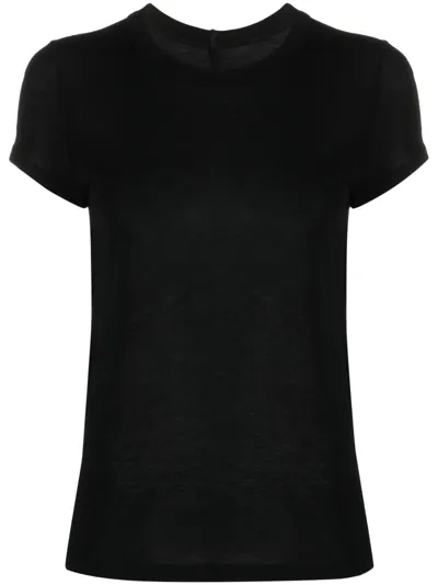 Rick Owens Short-sleeve T-shirt In Black