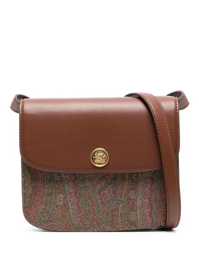 Etro Cross Body Bag In Brown