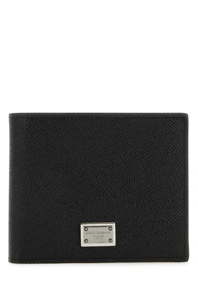 Dolce & Gabbana Wallets In Black