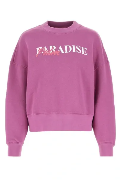 Palm Angels Sweatshirts In Light Purple