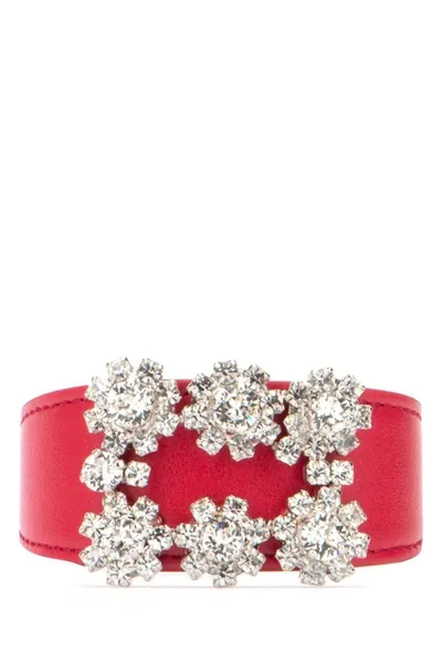 Roger Vivier Bracelets In Red