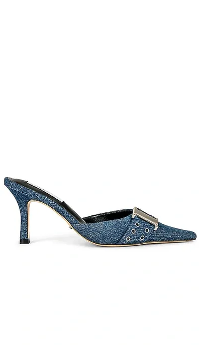 Tony Bianco Samma Mule In Vintage Denim