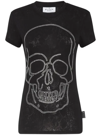 Philipp Plein Sexy Pure Fit Crew-neck T-shirt In Multi