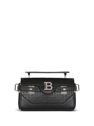 Balmain B-buzz 19 Tote Bag In Black