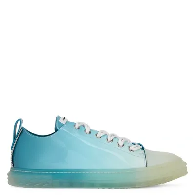 Giuseppe Zanotti Blabber Gradient Sneakers In Blue