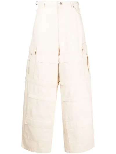 Mainless Cargohose Mit Hohem Bund In Neutrals