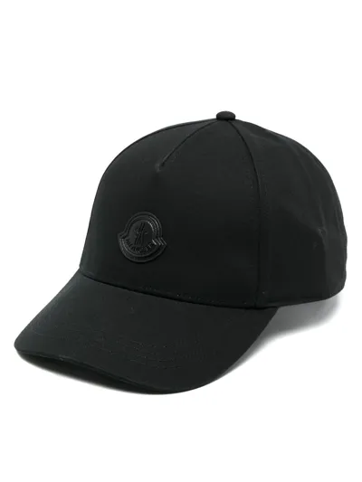 Moncler Logo-patch Baseball Cap In 999