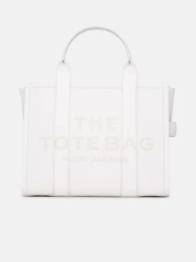 Marc Jacobs (the) Cream Leather Midi Tote Bag In Ivory