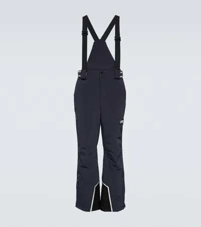 Giorgio Armani Softshell Ski Pants In Blue