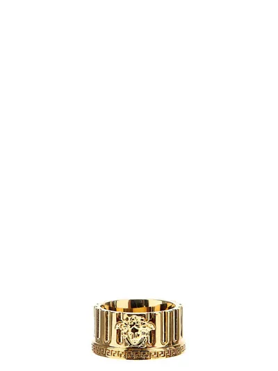 Versace Medusa Ring In Gold