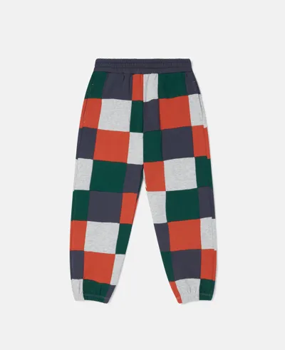 Stella Mccartney Patchwork Joggers In Multicolour