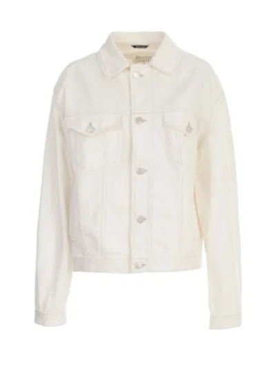 Maison Margiela Denim Kaban Clothing In White