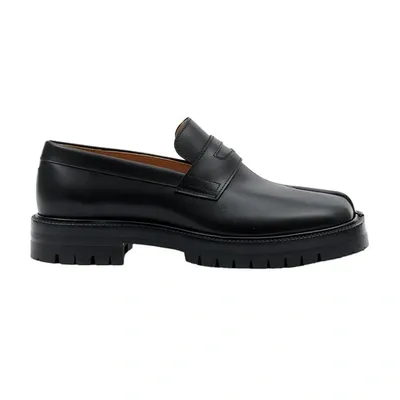 Maison Margiela Tabi Loafers In Black