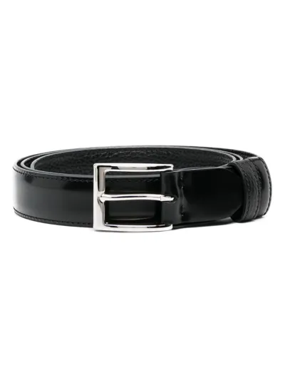 Hogan Adjustable Double Belt 30mm Accessories In Black