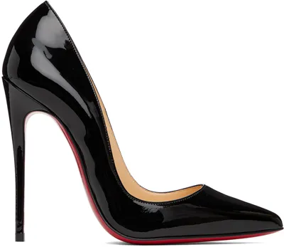 Christian Louboutin Black So Kate 120 Heels In Bk01 Black