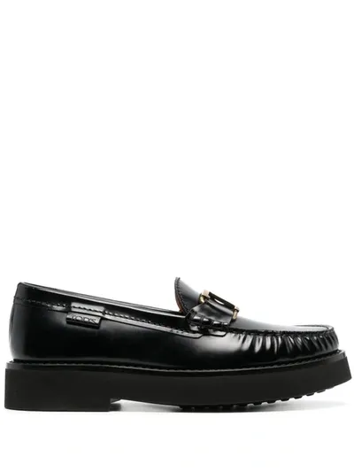 Tod's 54k Loafers In Schwarz