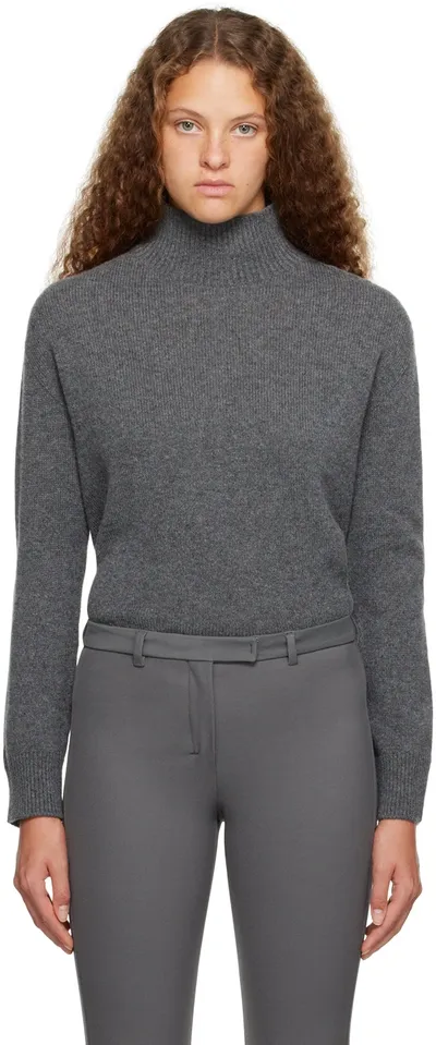 's Max Mara Tahiti Turtleneck Sweater In Grey