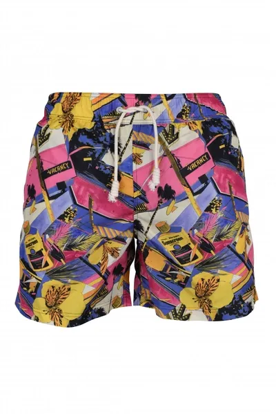 Palm Angels Swim Shorts In Pink