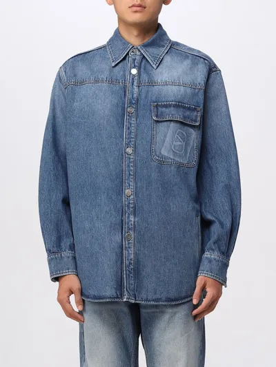 Valentino Shirt  Men In Blue