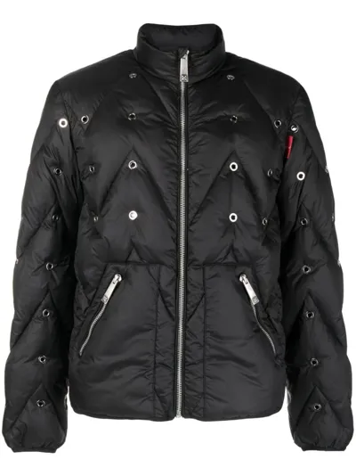 John Richmond Kenchi Padded Jacket In Black