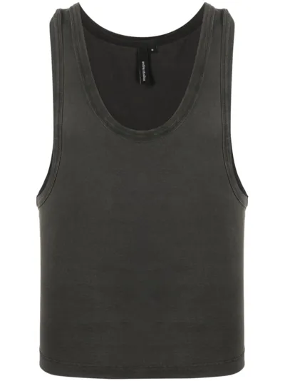 Entire Studios Faded-effect Tank Top In Black