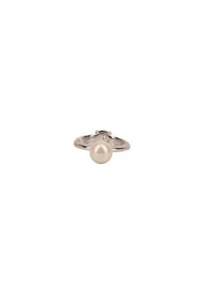 Pre-owned Maison Margiela Damen Ring Besondere Anlässe Silber Grösse S S56uq0045