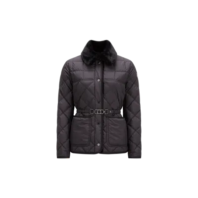 Moncler Collection Doudoune Courte Cygne In Black