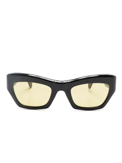 Port Tanger Ayreen Cat-eye Sunglasses In Black