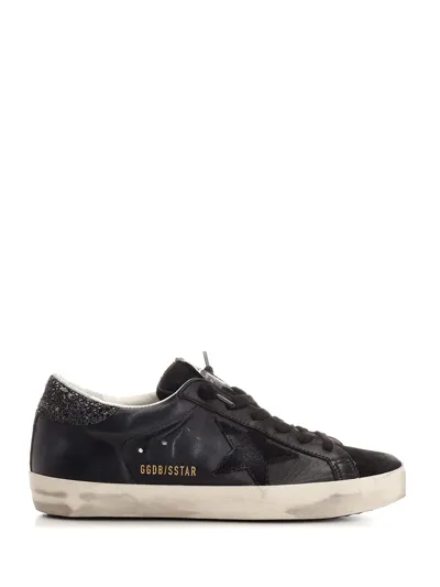 Golden Goose Black Super-star Sneakers