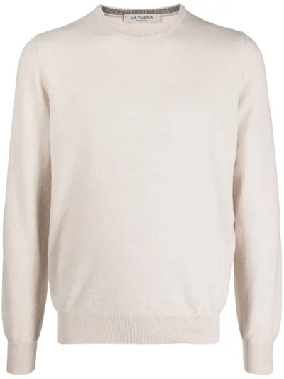 Fileria Fine-knit Cashmere Jumper In Neutrals