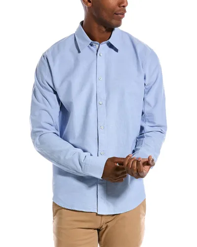 Rag & Bone Fit 2 Engineered Oxford Shirt In Blue