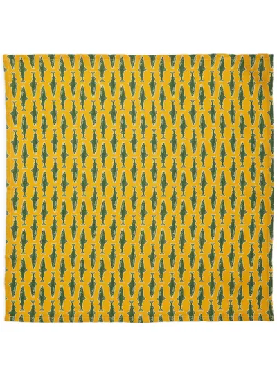 La Doublej X Passalacqua Como Fish Napkin (set Of Two) In Yellow