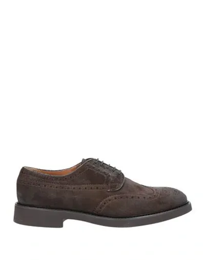 Doucal's Derby Half Wing Visone In Brown