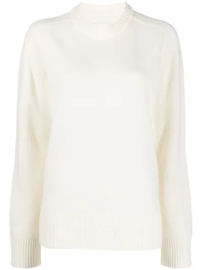 Loulou Studio Baltra Cashmere Jumper In White