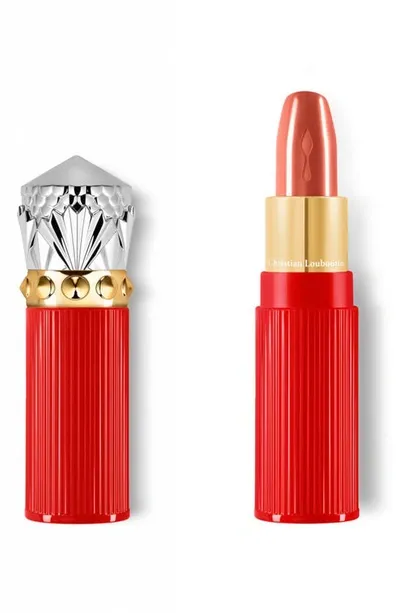 Christian Louboutin Rouge Louboutin Soooooglow On The Go Lipstick In Papaya Nouba