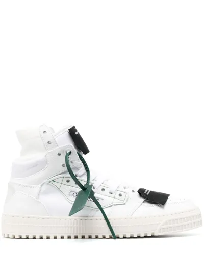 Off-white 3.0 Off Court High-top Sneakers In White,grey,black