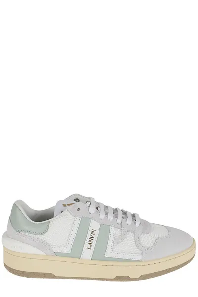 Lanvin Clay Low In White