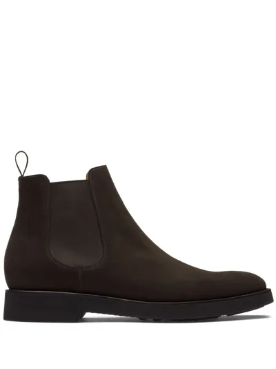 Church's Amberley R173 Suede Chelsea Boots In Braun