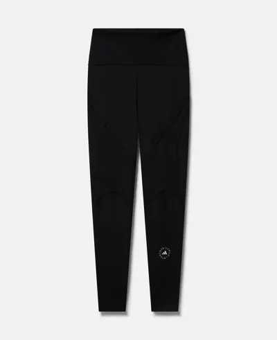 Stella Mccartney Truepurpose Optime Training 7/8 Leggings In Black