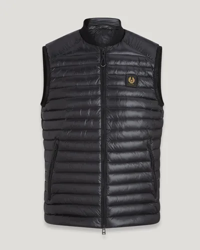 Belstaff Airframe Gilet In Black